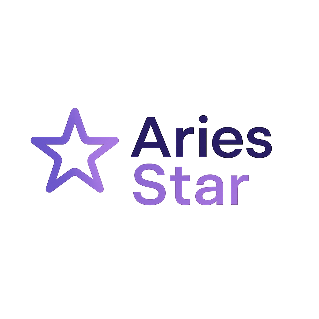 Aries Star Logo